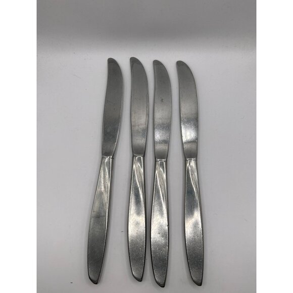 Set Of 4 Imperial International Stainless Steel Butter Knives - Picture 2 of 3